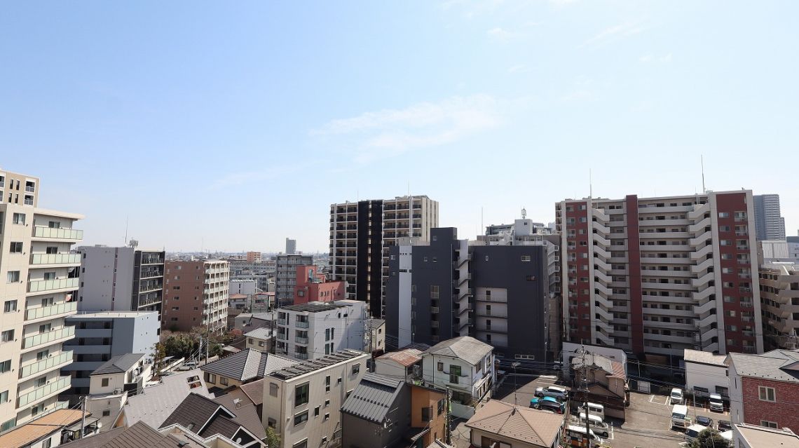 ライオンズヴィアーレ浦和弐番館バルコニー