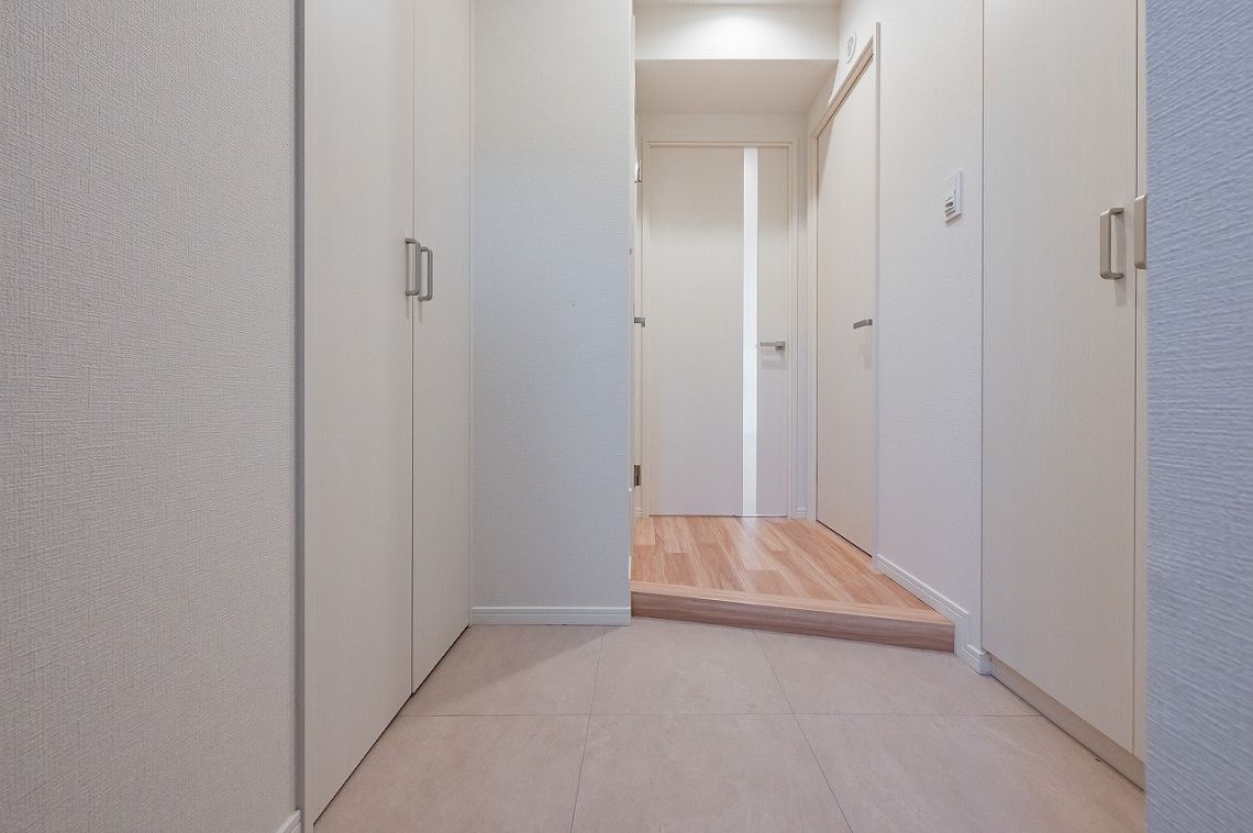 ライオンズマンション神楽坂第３玄関