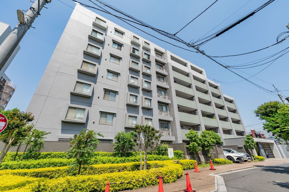 ライオンズステージ中野中央現地外観写真