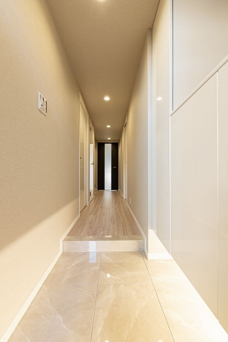 ライオンズマンション広尾南玄関