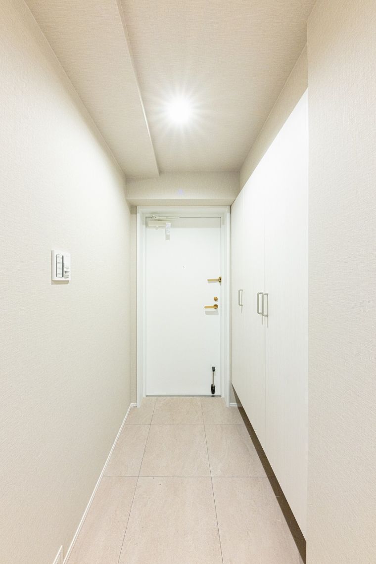 ライオンズマンション茅ヶ崎中央公園玄関