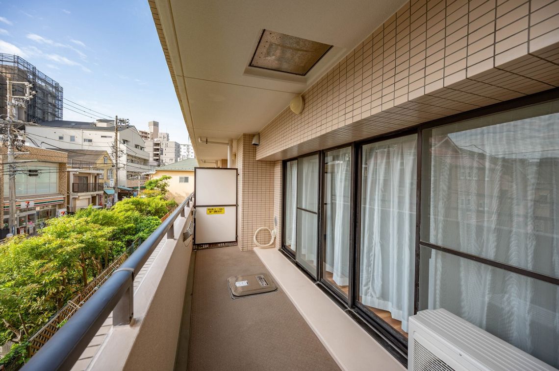 ライオンズタワー片瀬江ノ島バルコニー