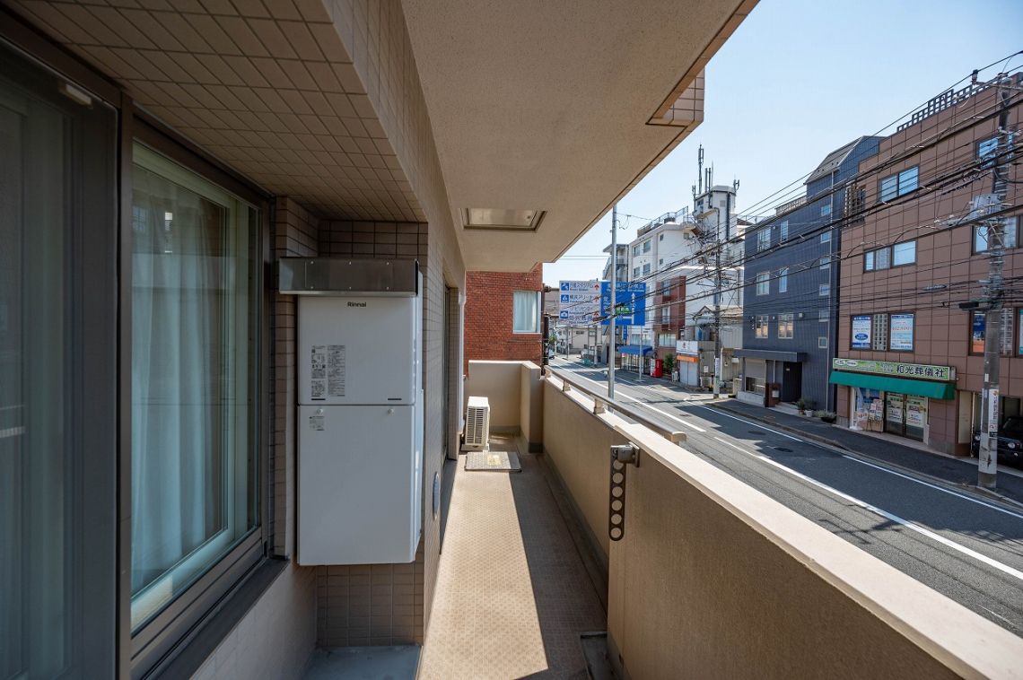 東急ドエル・アルス横浜小机バルコニー