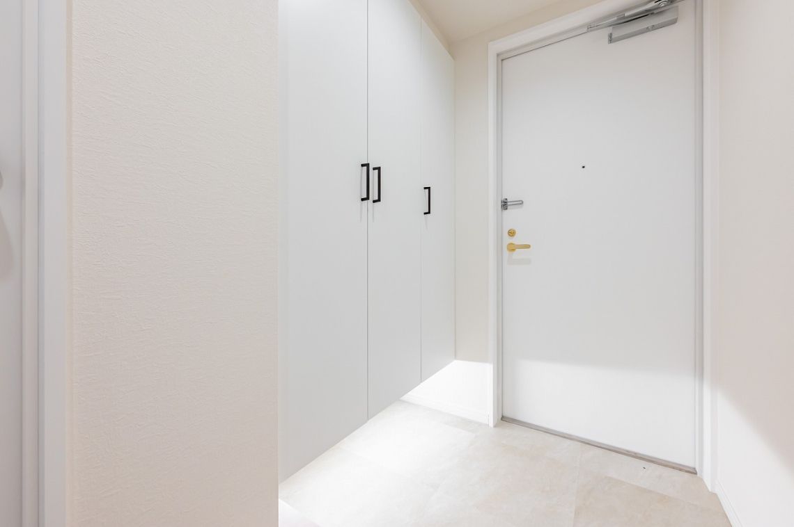 川口パークタワー玄関