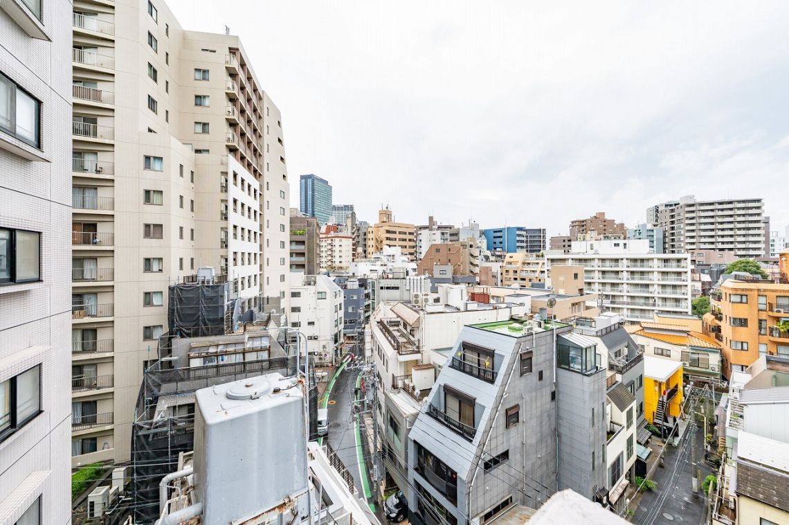 ライオンズマンション渋谷道玄坂バルコニー