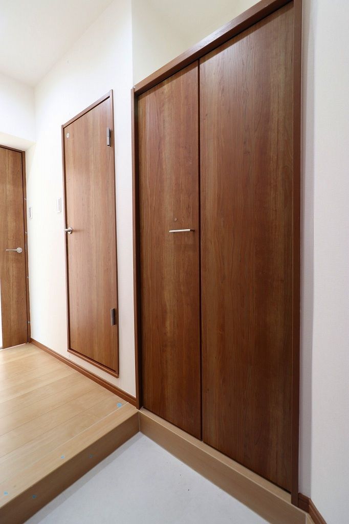 ライオンズマンション松川玄関