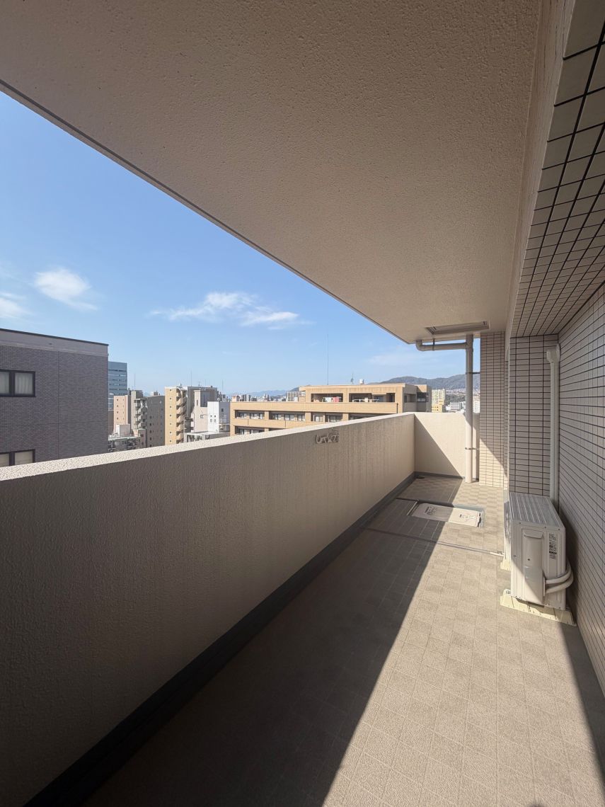 十日市パーク・ホームズバルコニー