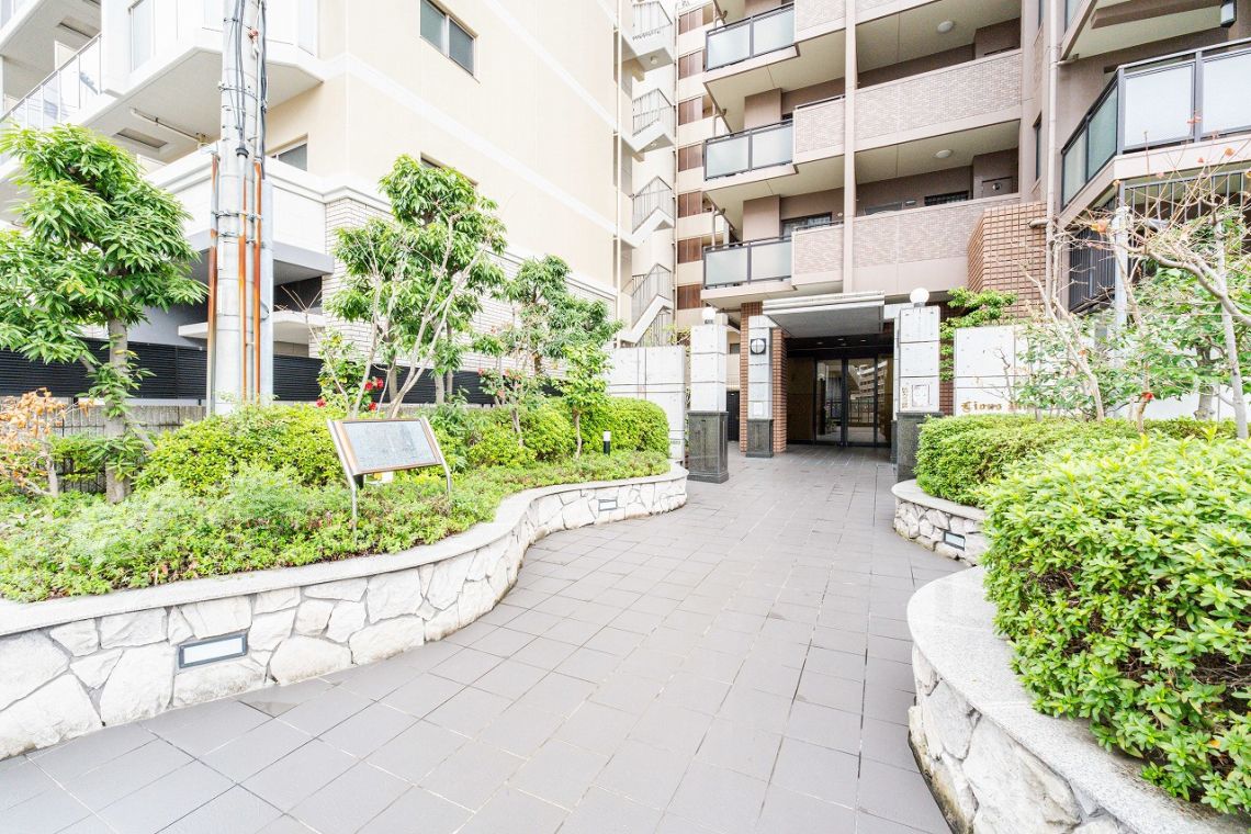 ライオンズマンション新梅田第２エントランス