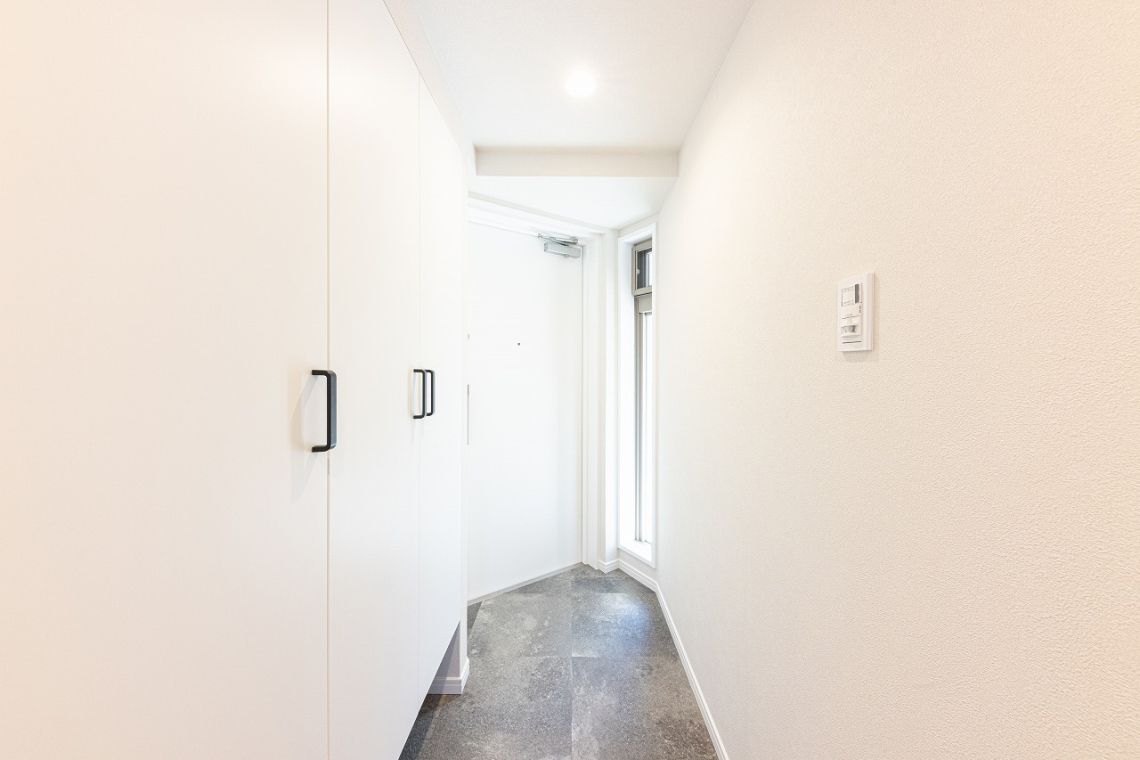 サンマンションアトレ横浜大口玄関