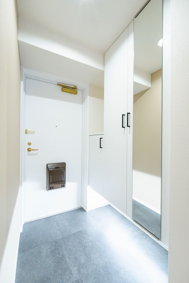 ライオンズマンション西院玄関