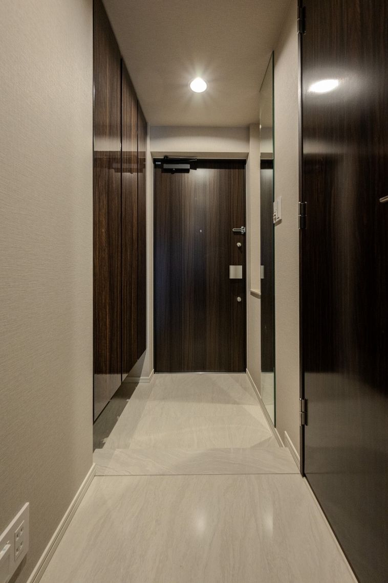 シティハウス東京八重洲通り玄関