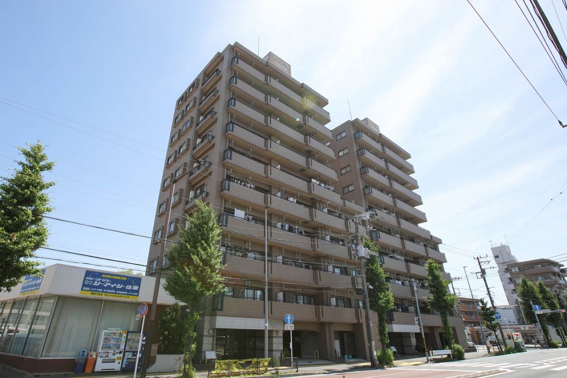 グランイーグル鹿島田３現地外観写真