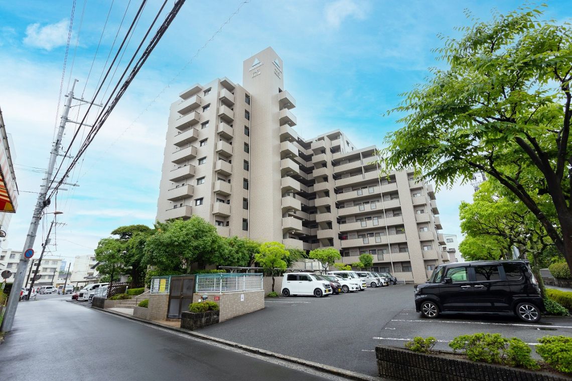サーパス住吉公園現地外観写真