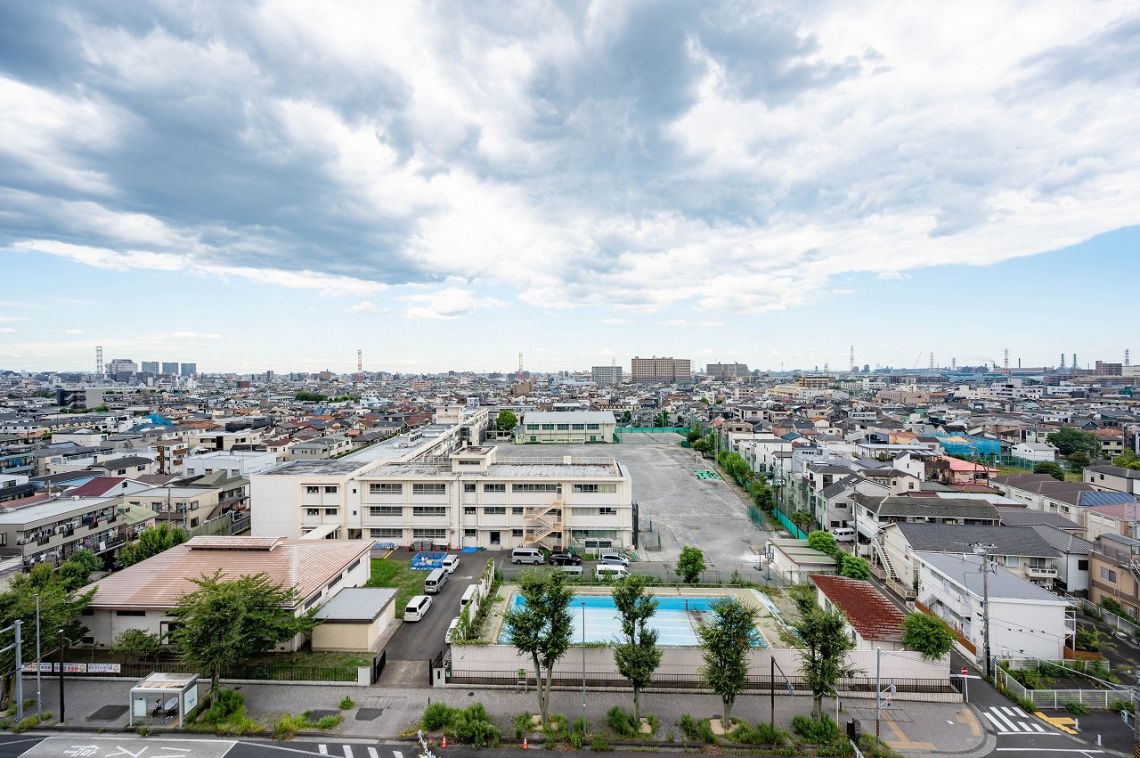 セソール川崎京町ハイライズセカンドピアバルコニー