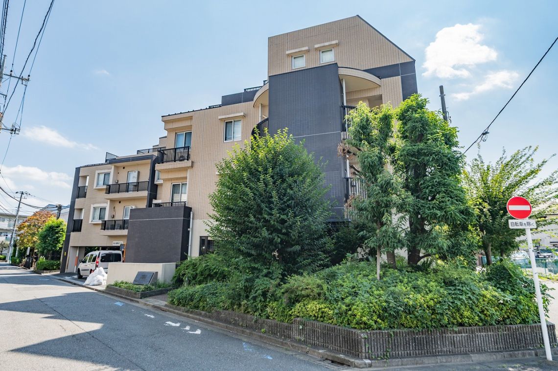 ライオンズステージ杉並緑翠邸現地外観写真