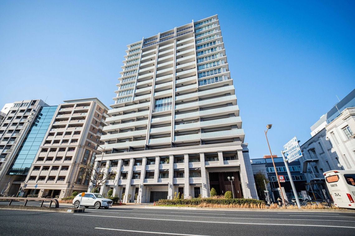 ワコーレ　ザ・神戸旧居留地レジデンスタワー現地外観写真