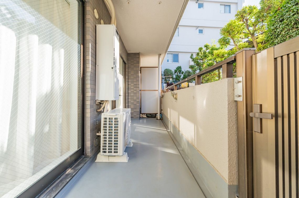 レーベンハイム常盤台バルコニー