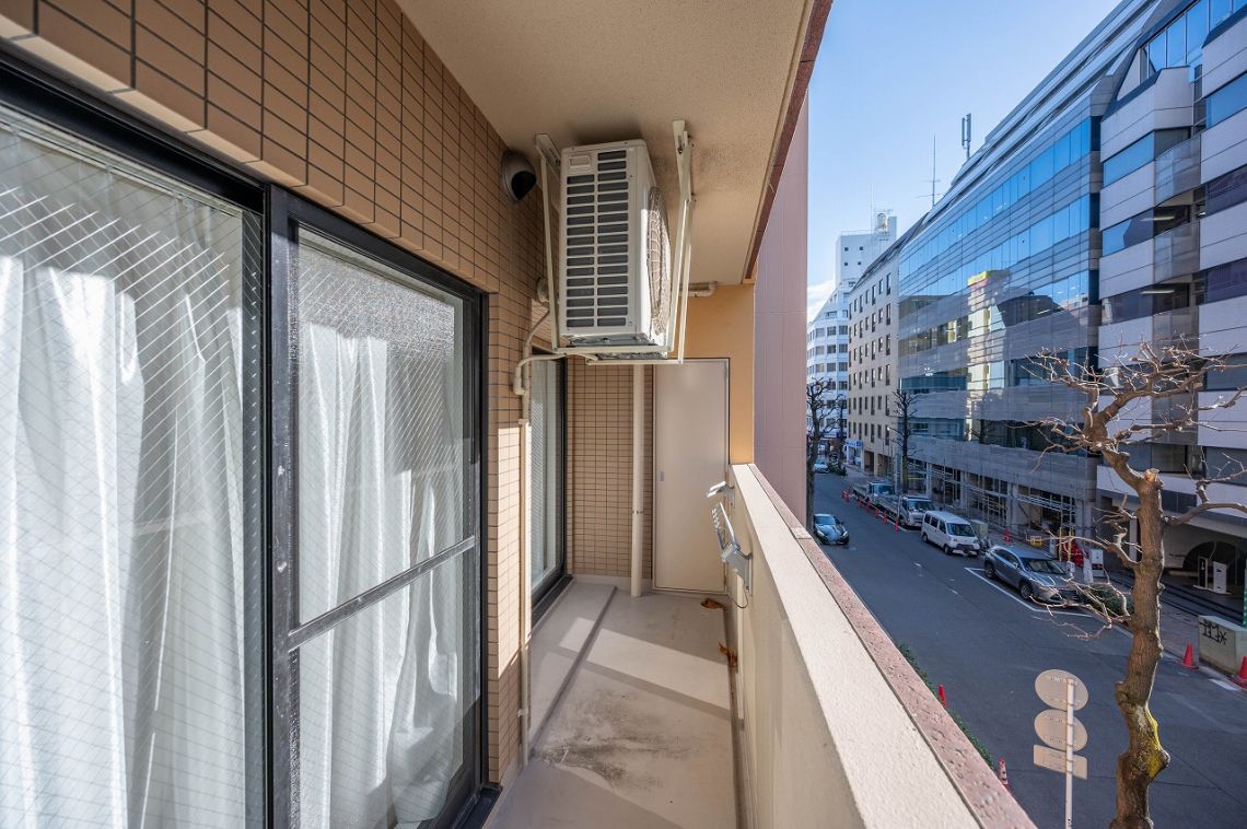 フレックスタワー横浜関内バルコニー