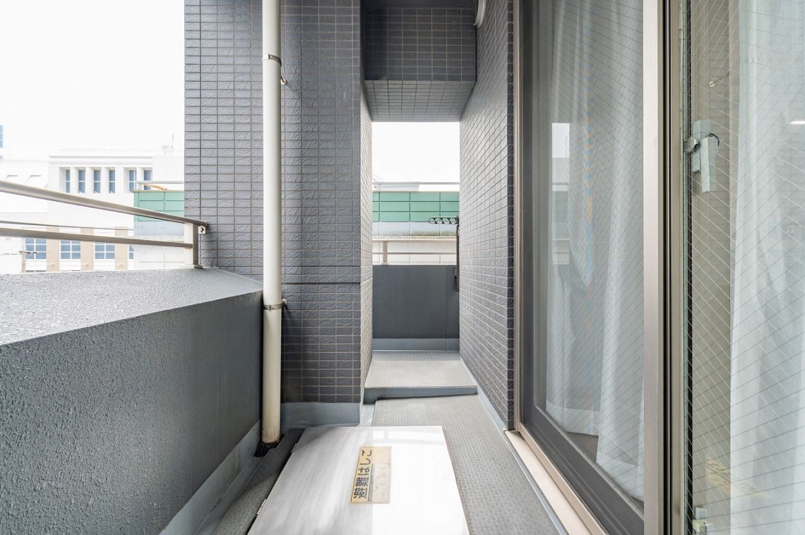 パレ・ソレイユ相模大野ステーションフロントバルコニー