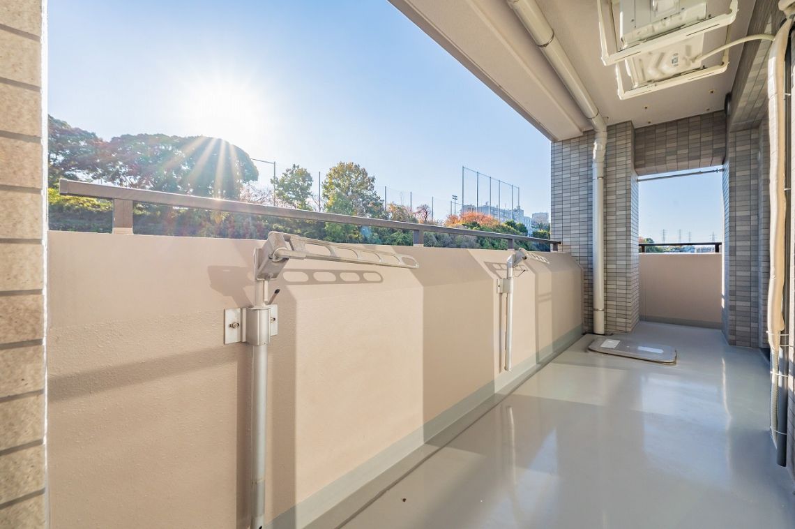 ライオンズマンション日吉東第５バルコニー