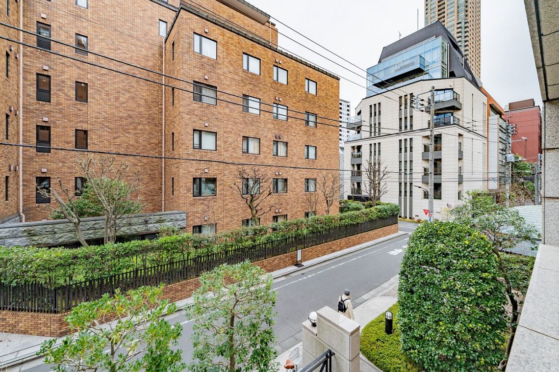 ヴェーゼント赤坂新坂バルコニー