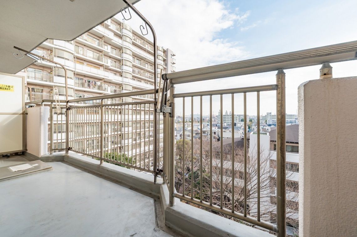 セソール川崎京町ハイライズファーストピアバルコニー