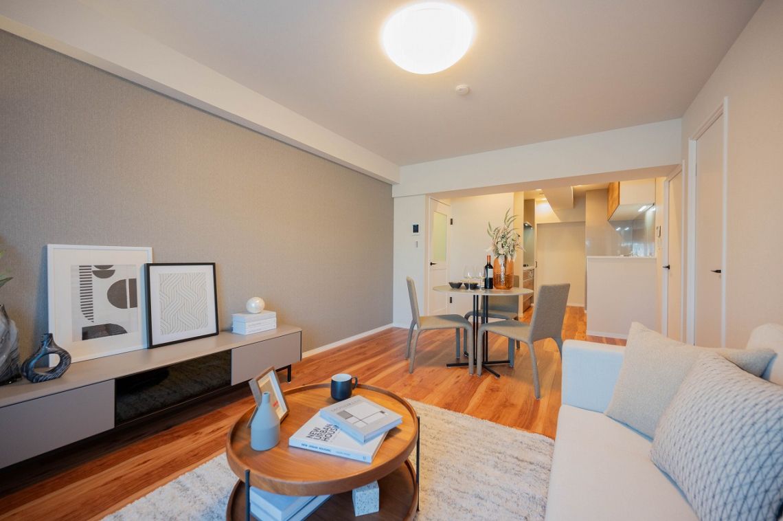 イトーピア南麻布マンションリビング