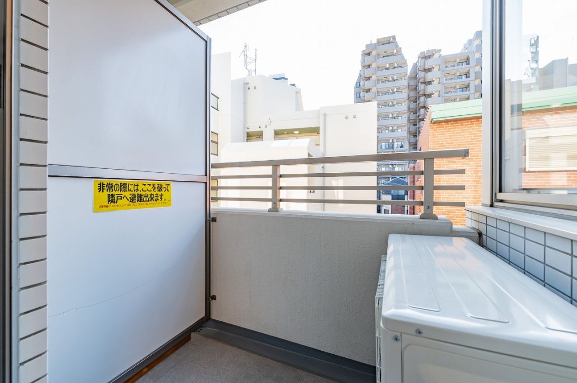 メゾンヴェール幡ヶ谷バルコニー