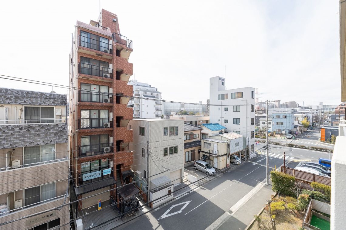 ライオンズマンション西葛西中央通りバルコニー