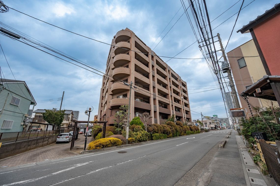 レクセルマンション若葉第２現地外観写真