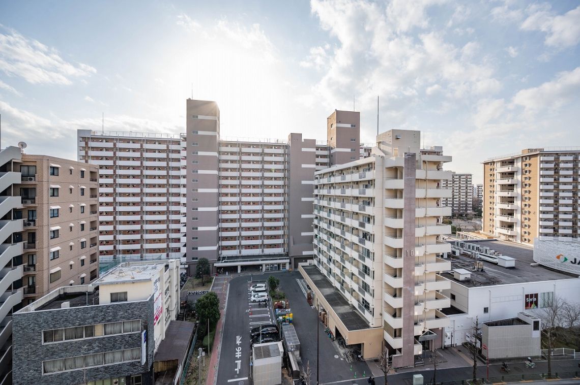 クリオ王子神谷参番館バルコニー