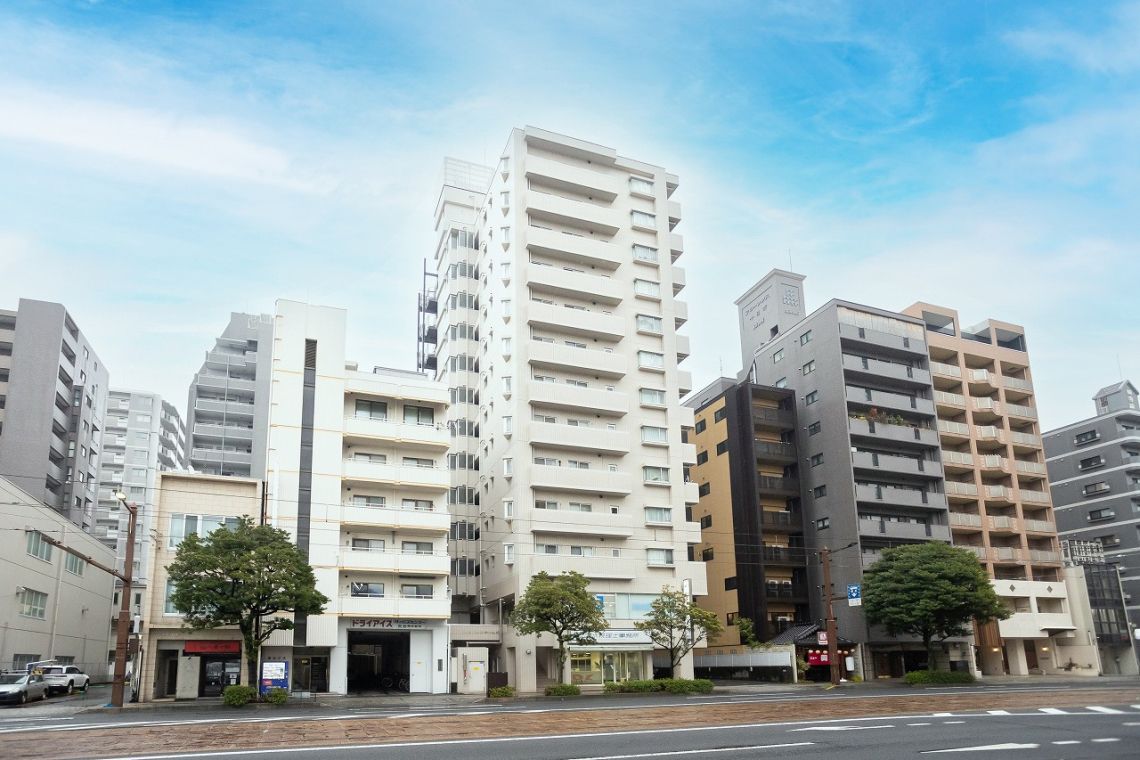 十日市パーク・ホームズ現地外観写真