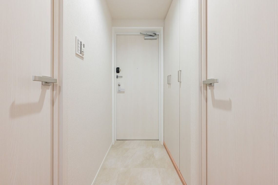 川口幸町パーク・ホームズ玄関