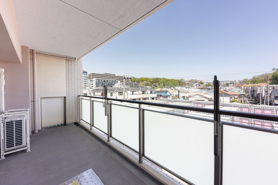 サンマンションアトレ横浜大口バルコニー