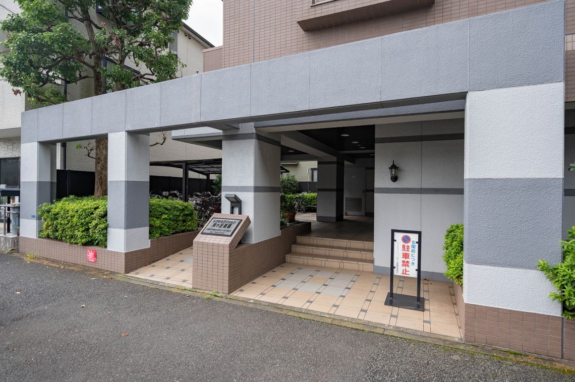 レクセルマンション向ヶ丘遊園エントランス