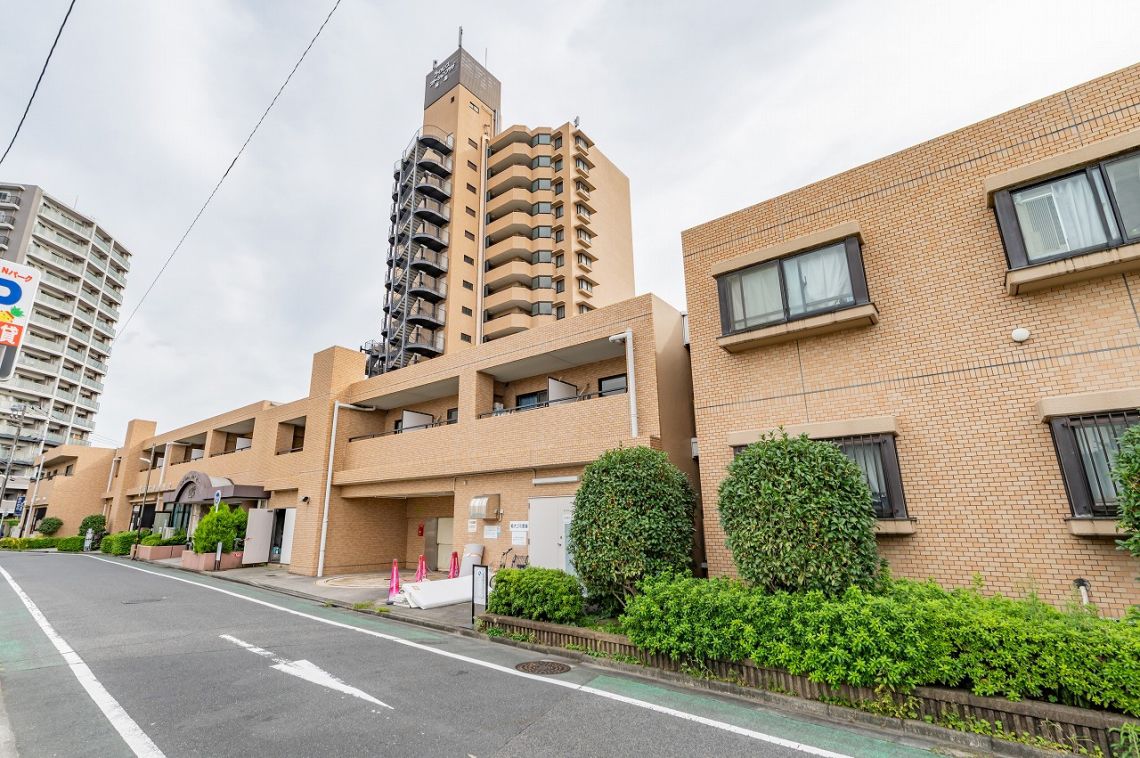 ライオンズステーションプラザ梅島現地外観写真