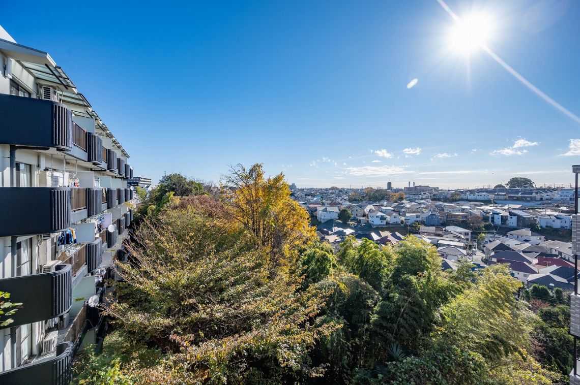 ライオンズヒルズ北寺尾バルコニー