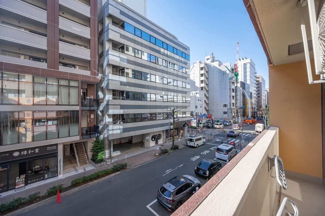 フレックスタワー横浜関内バルコニー