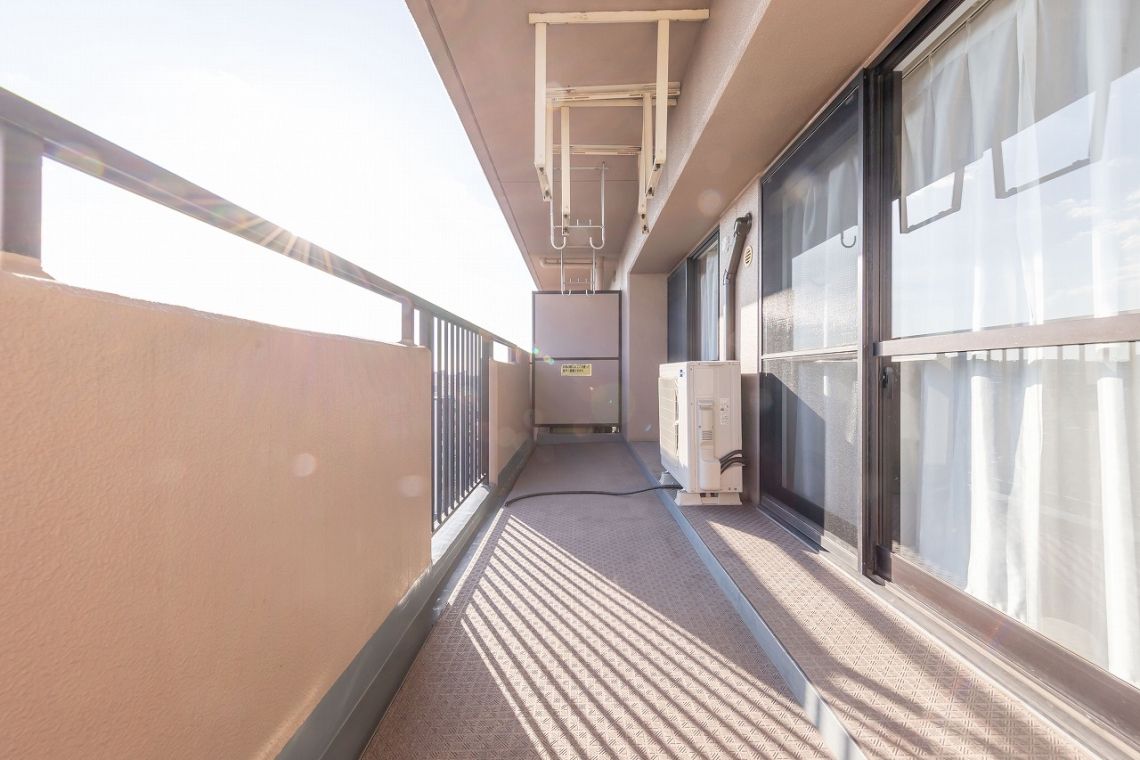 ユーステージ香流伍番館バルコニー