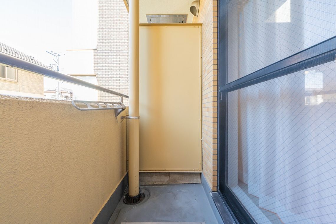 ライオンズマンション市川行徳バルコニー