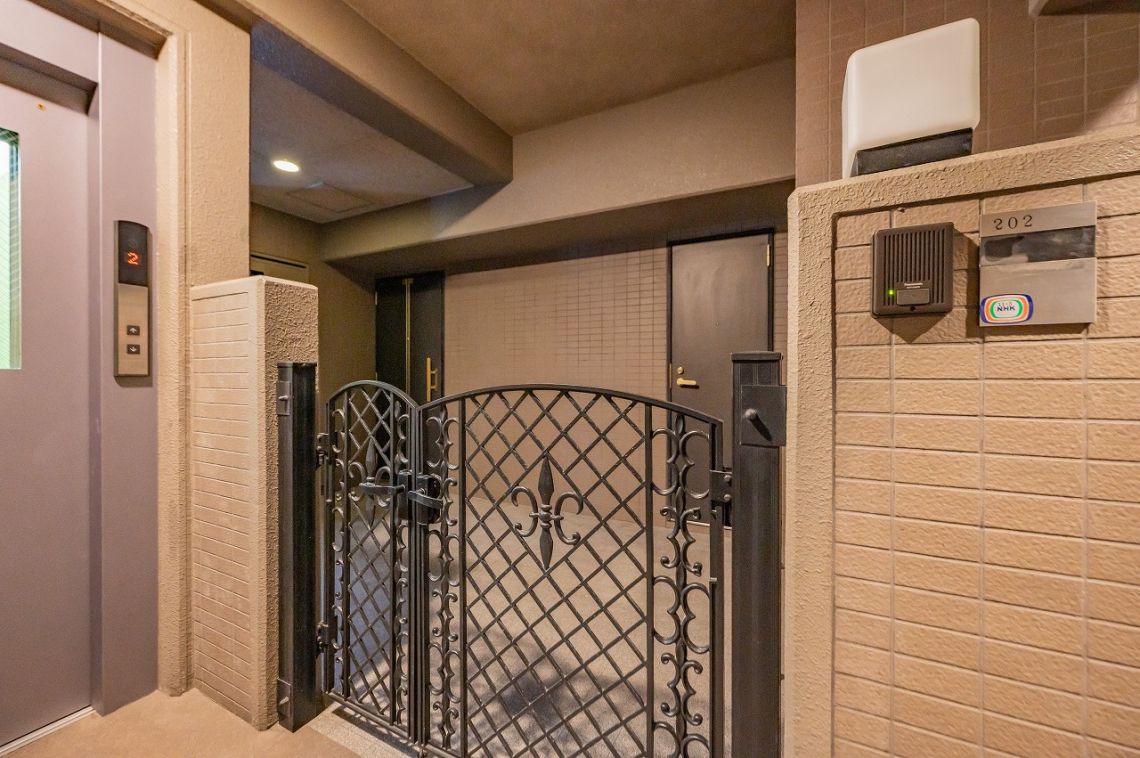 レクセルマンション平塚見附町玄関