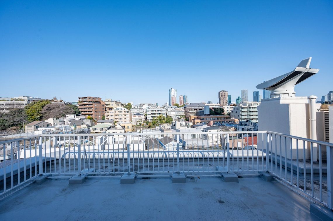 イトーピア南麻布マンションバルコニー