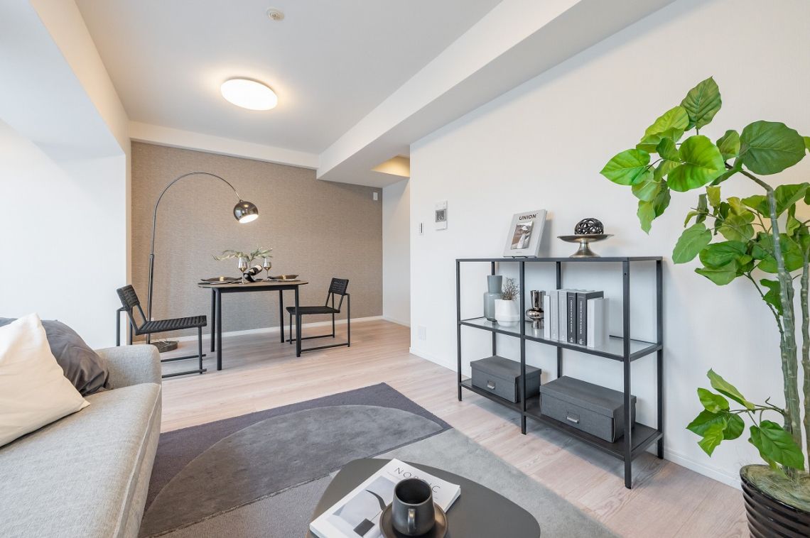 ライオンズマンション渋谷道玄坂リビング