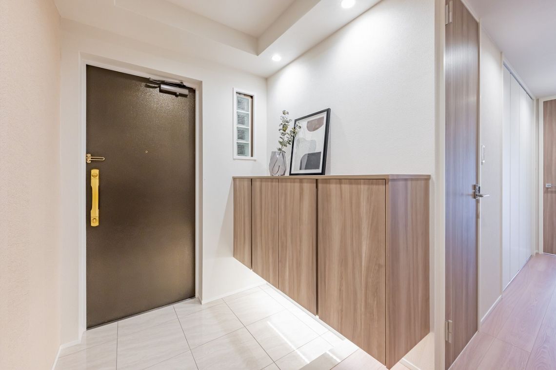 クリオ恵比寿弐番館玄関