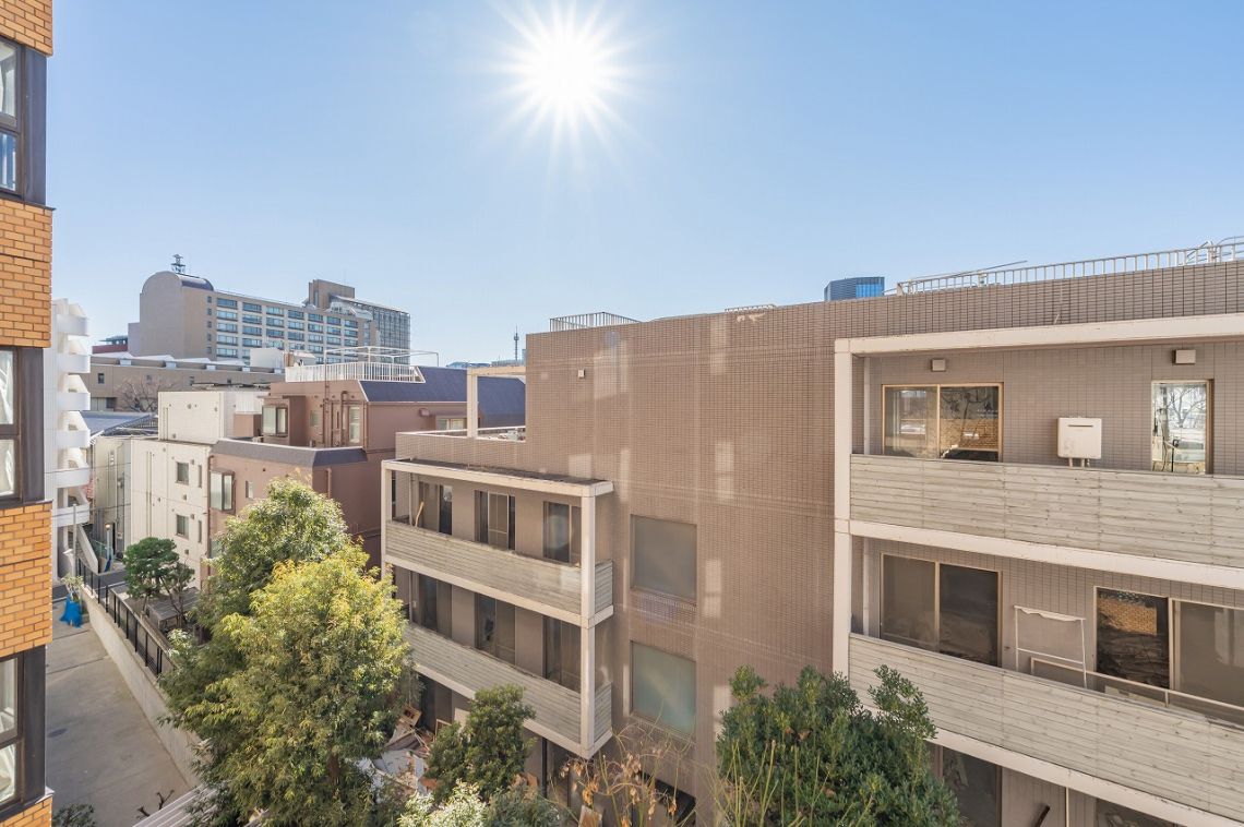 ライオンズマンション文京第２バルコニー