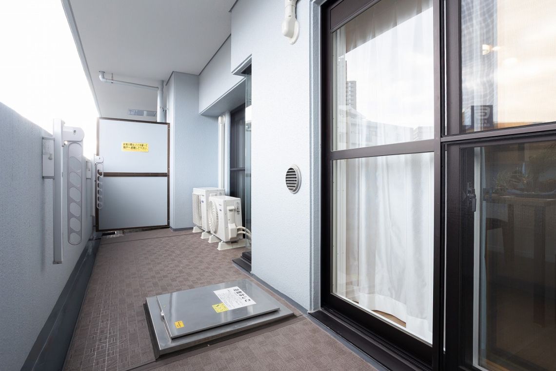 藤和緑井ハイタウンバルコニー