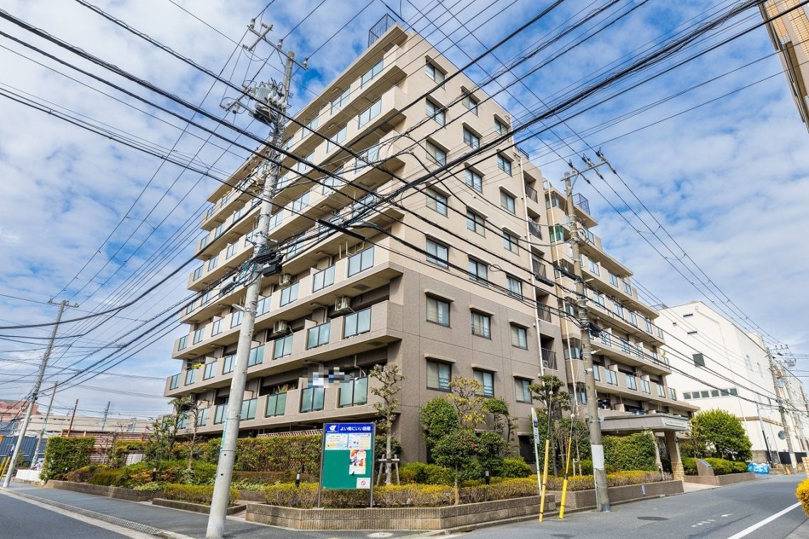 ライオンズマンション西葛西中央通り現地外観写真