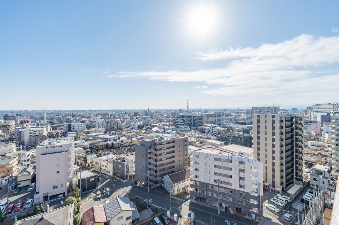 ライオンズマンション川越駅東バルコニー