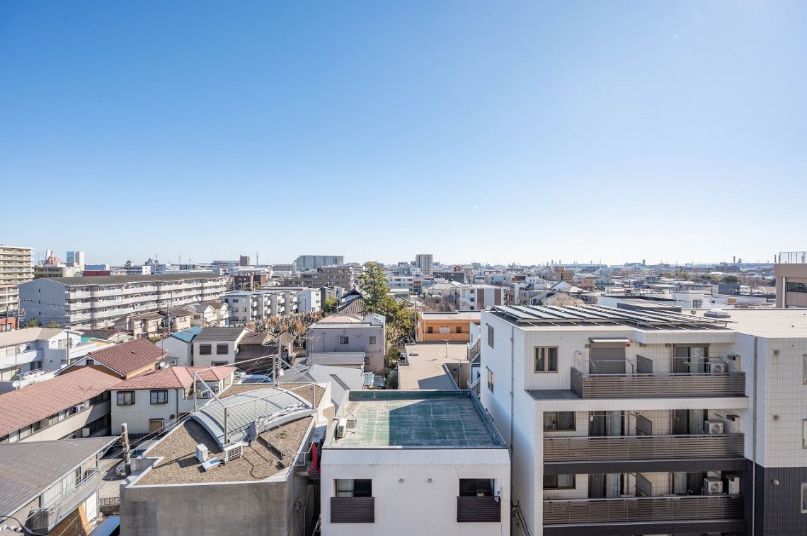 シャリエ川崎大師バルコニー