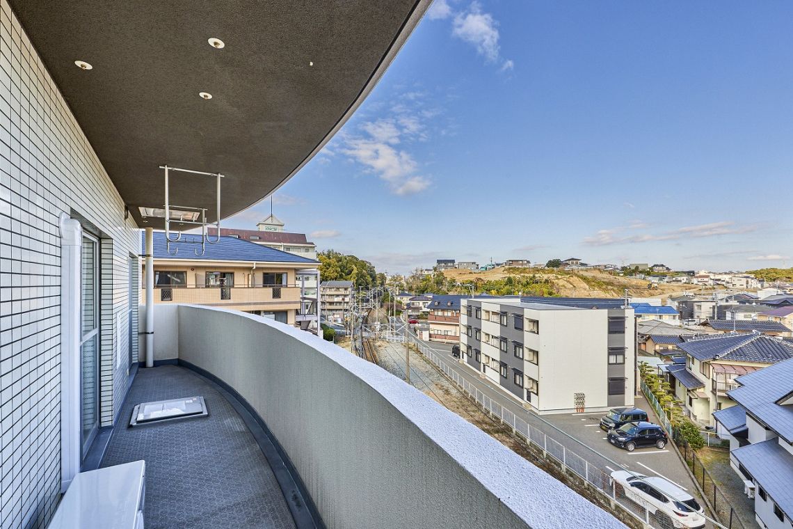 ロワ－ルマンション和白２バルコニー